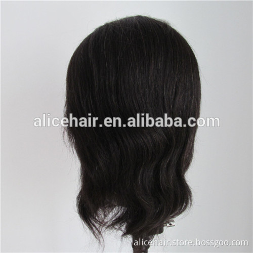 Cheap price 100% human hair male hair mannequin heads